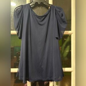 Navy Blue Women's Top